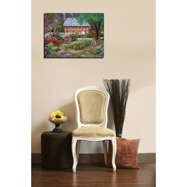 Cortesi Home &The Sweet Garden& by Chuck Pinson, Canvas Wall Art, 40x22 x 54x22