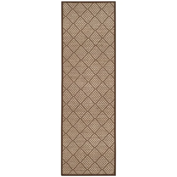 Safavieh Natural Fiber Natural & Brown 6& x 9& Rug