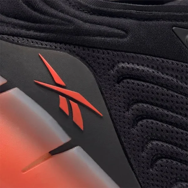 Reebok Zig Kinetica Shoes Mens Sneakers 15 Black, Sunbaked Orange, Vivid Orange