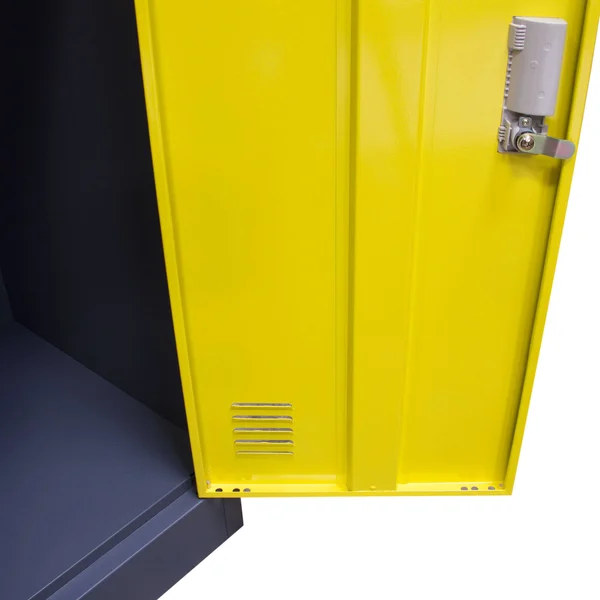 Diamond Sofa 2-Door Metal Storage Locker Cabinet with Key Lock Entry