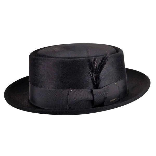 Men's Bailey of Hollywood Jett Pork Pie 1451 Black 7 (7)
