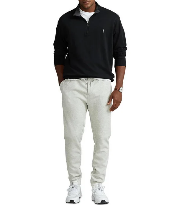 Polo Ralph Lauren Big Tall Jersey Quarter-Zip Pullover - 2XT