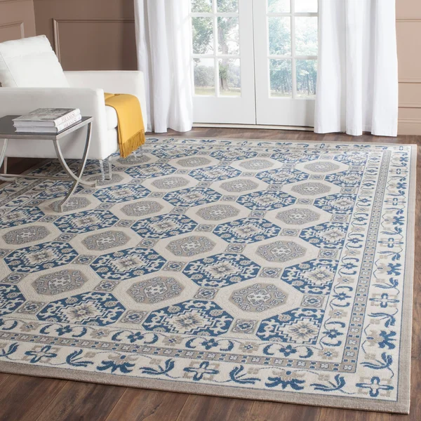 Safavieh Patina Blue & Ivory Area Rug; 9& x 12&