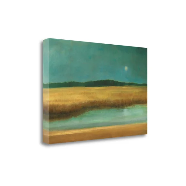Tangletown Fine Art Harvest Moon by Caroline Gold, Giclee Print on Gallery Wrap Canvas, 39x22x26x22