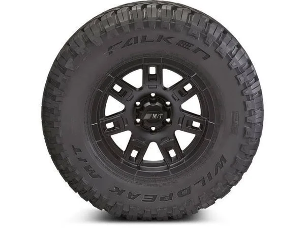 Falken Wildpeak M/T MT01 Mud Terrain Tire - LT275/70R18 125Q LRE 10ply, Black