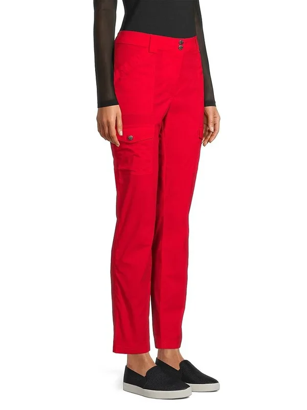 Anatomie Kate Cargo Slim Fit Red Small - Red