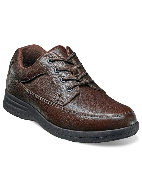 Men's Nunn Bush Cam Moc Toe Oxford - Size: 12, Brown