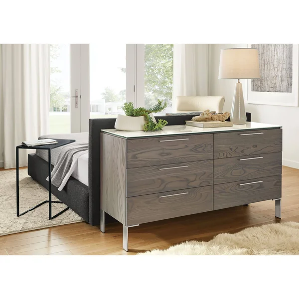 Room & Board, Modern Slim C-Shaped Table 20D 13W 20H in Recycled Natural Steel Black