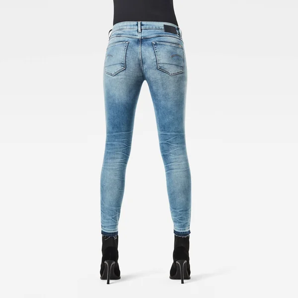 Gstar 3301 Mid Skinny Ripped Ankle 24 - 32