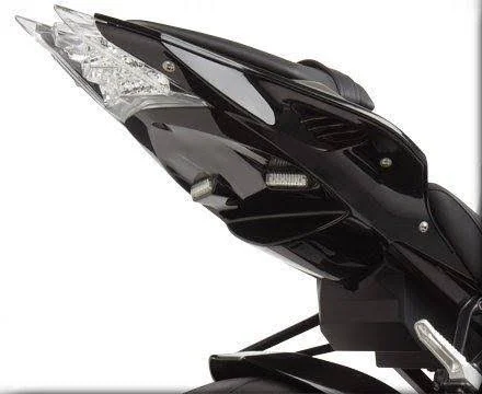 Hotbodies Racing 21201-1102 Black ABS Undertail with Built-in LED Signals