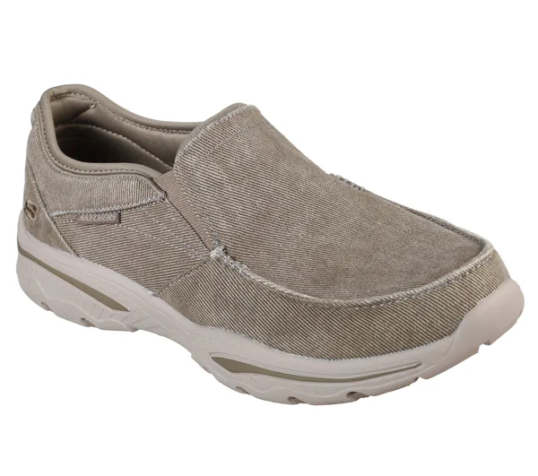 Skechers USA Creston-Moseco 10.5 Men's Taupe