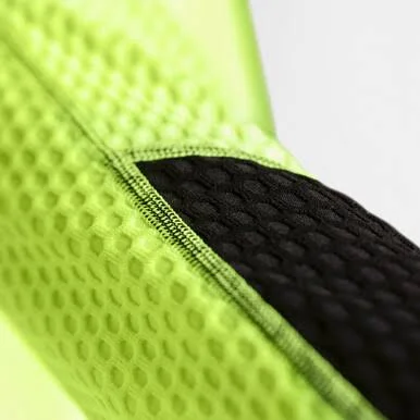 Gore Men's Thermo Long Sleeve Zip Shirt - 100529 Neon Yellow/Black - XL