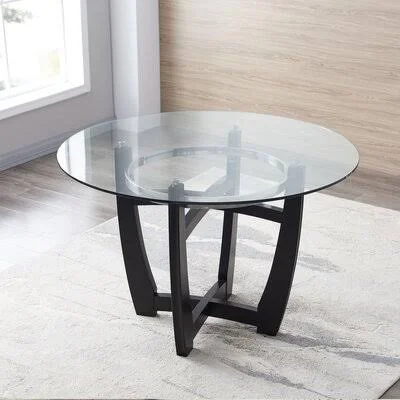 Behm Pedestal Dining Table Wade Logan Size: 48x22 W x 48x22 L - Height: 30x22