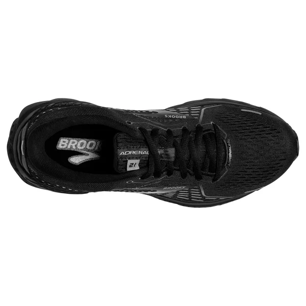 Brooks Women's Adrenaline GTS 21 Black/Black, 13, D