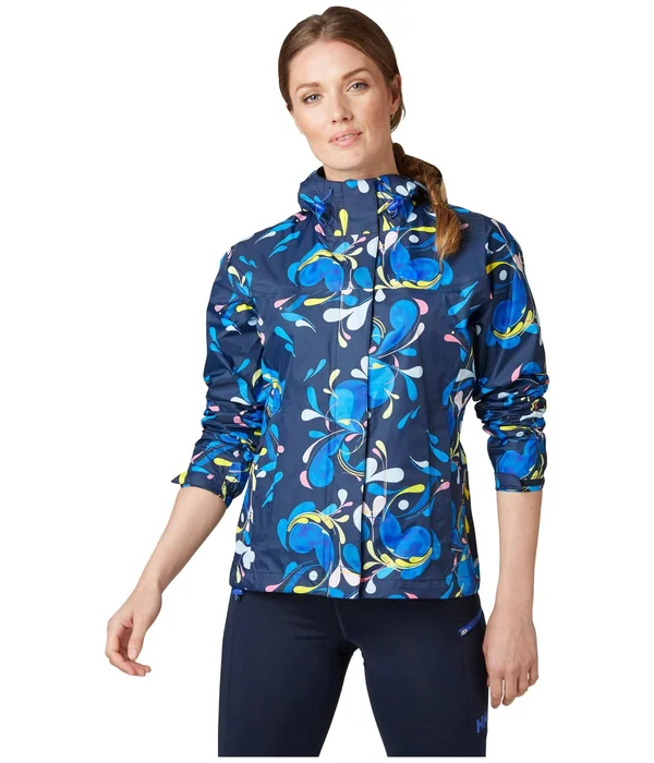 Helly Hansen Women's Loke Jacket - Sling Navy Print