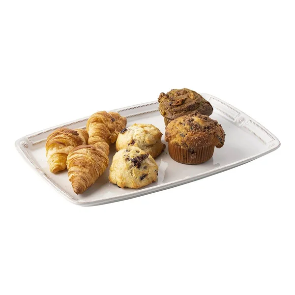 Juliska Berry & Thread French Panel Platter - Whitewash