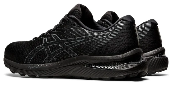 Asics GEL-Cumulus 22 Black/Grey Men's Running Shoes, Size: 9.5