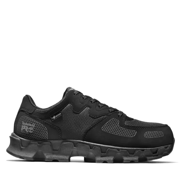 Timberland Pro Men's Powertrain ESD Alloy Toe Safety Shoes, Black