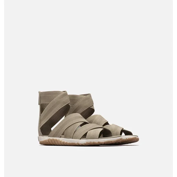 Sorel Out &n About Plus Strap Sandal - Women's Sage, 7.5