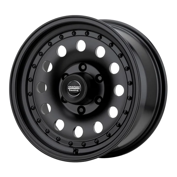 American Racing AR62 Outlaw II Wheel 15x8 5x5x127 -19mm Satin Black