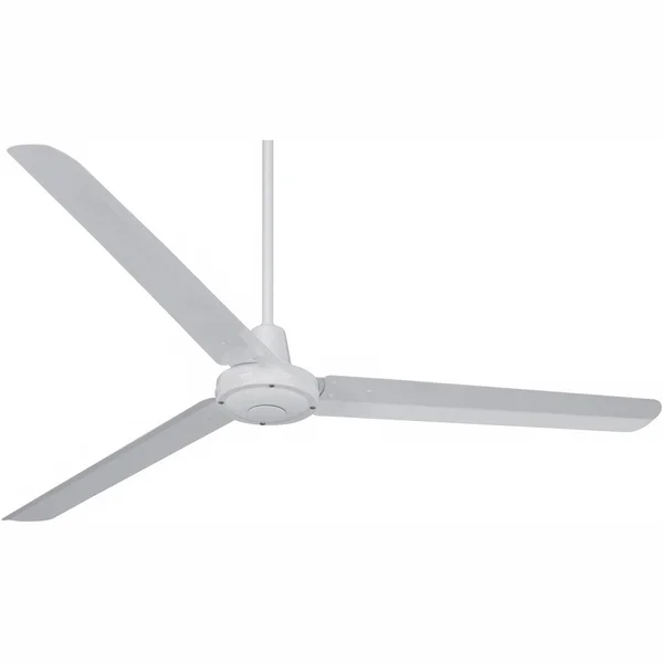 Casa Vieja Turbina 60x22 Ceiling Fan - White - Metal White Blades