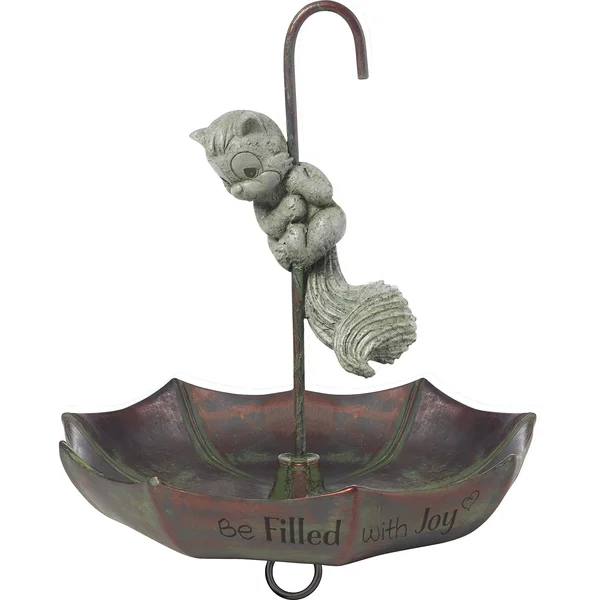 Precious Moments Be Filled with Joy Resin & Metal Ant Moat for Hummingbird Feeder 183427