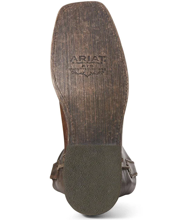 Ariat Men's Rambler Leather Sole Distressed Brown Boots 10027227