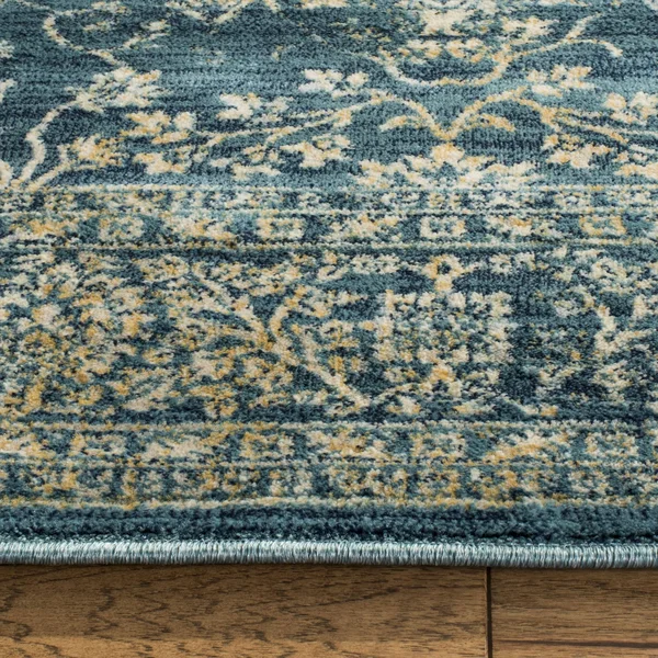 Safavieh EVK510K Evoke Light Blue, Beige Area Rug - 3& x 5&