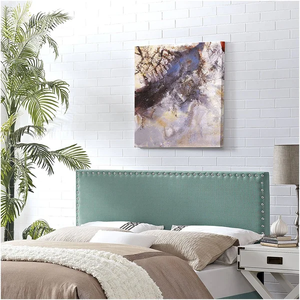 Modway Phoebe Fabric Headboard - Full, Laguna
