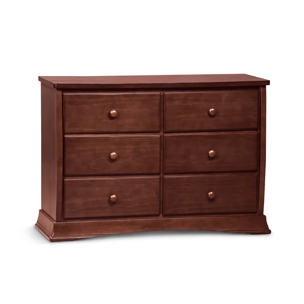 Delta Children Bentley 6-Drawer Dresser - Chocolate