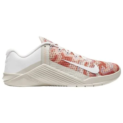 Nike Metcon 6 - Womens Training Shoes - Desert Sand/Summit White/Crimson Bliss - Size 6.0