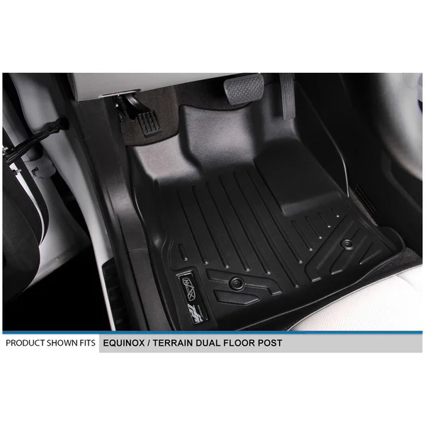 Maxliner Maxfloormat All Weather Floor Mats Liner for Equinox Terrain Front Set Black