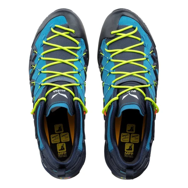 Salewa Men's Wildfire Edge - Premium Navy/Fluo Yellow - 11