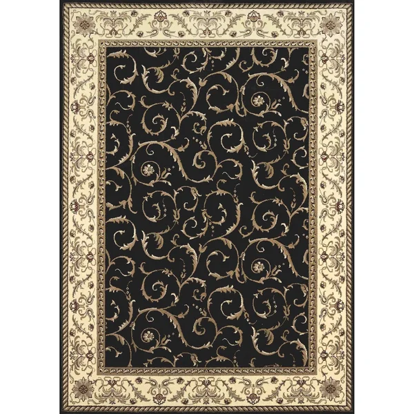 Radici USA Como 1590 Navy Area Rug 8& Round