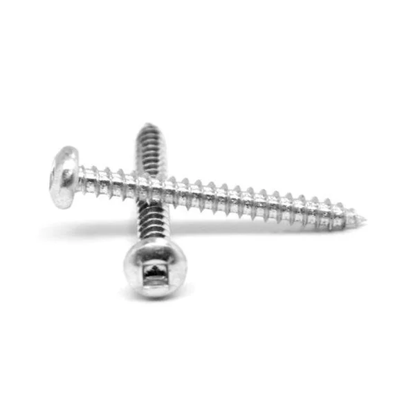 Homecare Labs No.8-15 x 0.63 Square Drive Pan Head Type A Sheet Metal Screw - 18-8 Stainless Steel - 4000 Piece