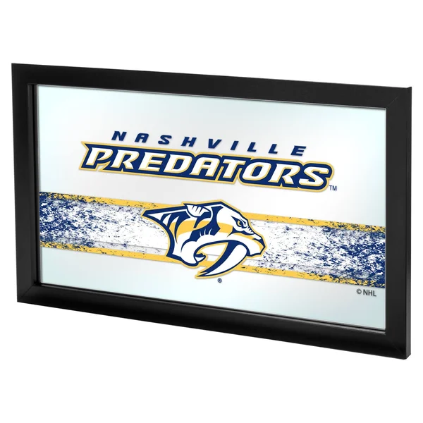 NHL Framed Logo Mirror - Nashville Predators