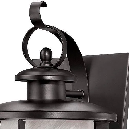 Westinghouse 6674200 Senecaville One-Light Wall Lantern - Weathered Bronze Finish