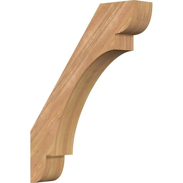 5 1/2x22W x 28x22D x 36x22H Olympic Smooth Brace - Western Red Cedar