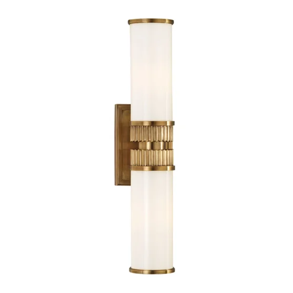 Hudson Valley 1562-AGB Harper 2 Light Bath Bracket - Aged Brass