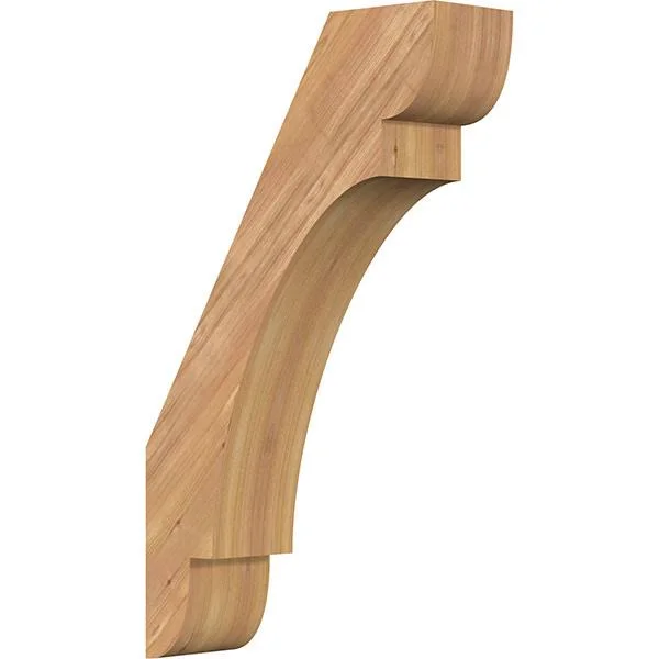 5 1/2x22W x 18x22D x 30x22H Olympic Smooth Brace, Western Red Cedar
