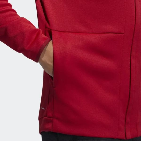 Adidas Team Issue Full Zip Hoodie - Red - Hoodies