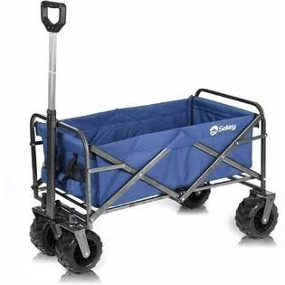 Sekey Folding Wagon Cart Collapsible Outdoor Utility Wagon 330166