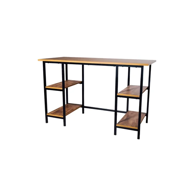 OneSpace Camden 4 Shelf, Classic Oak Computer Desk