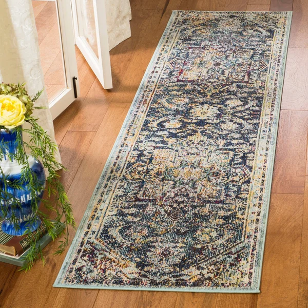 Safavieh Savannah 632 Navy - Creme 9& x 12& Rug