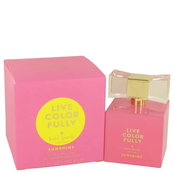 Live Colorfully Sunshine by Kate Spade, Eau De Parfum Spray (Women) 3.4 oz