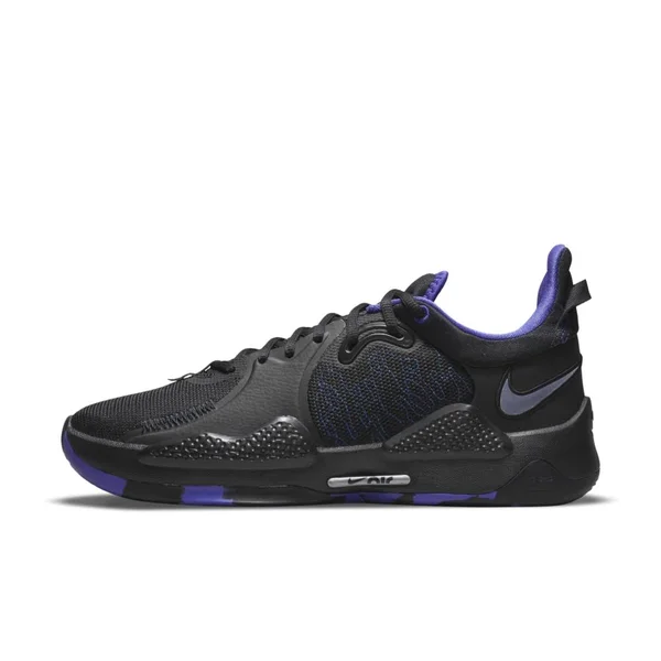 Nike PG 5 - Mens Basketball Shoes - Black/Silver - Size 9.5