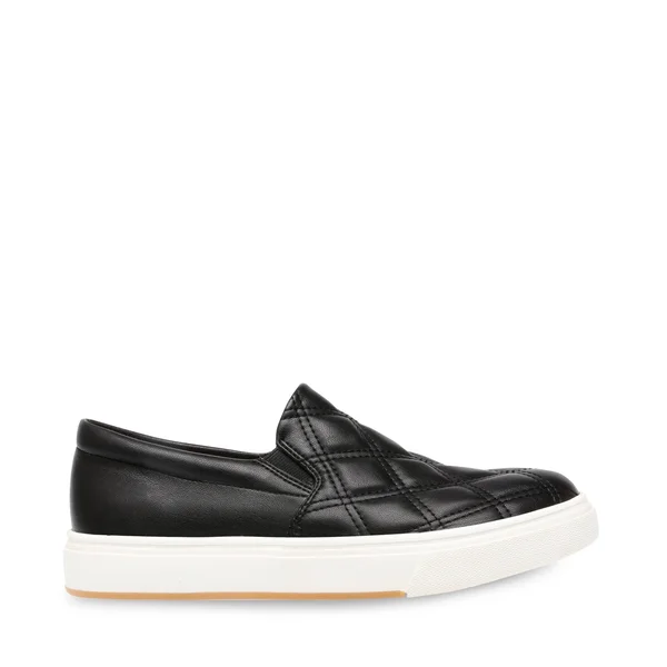 Steve Madden Women's Coulter Quilted Slip-On Sneakers - Black Quilted
