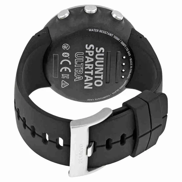Suunto Spartan Ultra HR Multisport GPS Watch and Heart Rate Monitor - Black