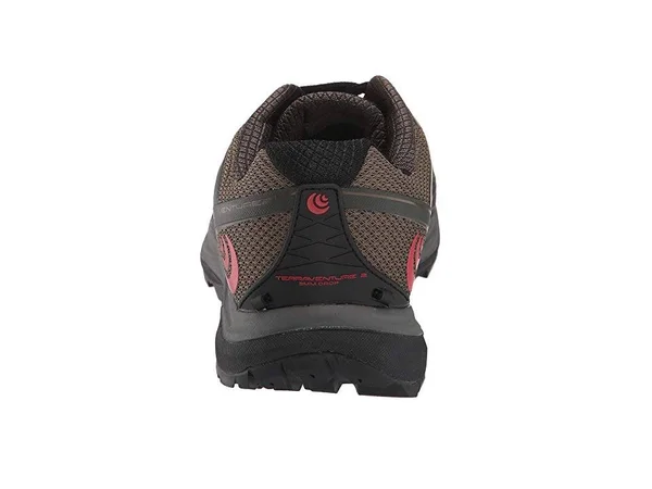 Topo Athletic Terraventure 2 Trail Running Shoe - Men's Olive/Red - 15