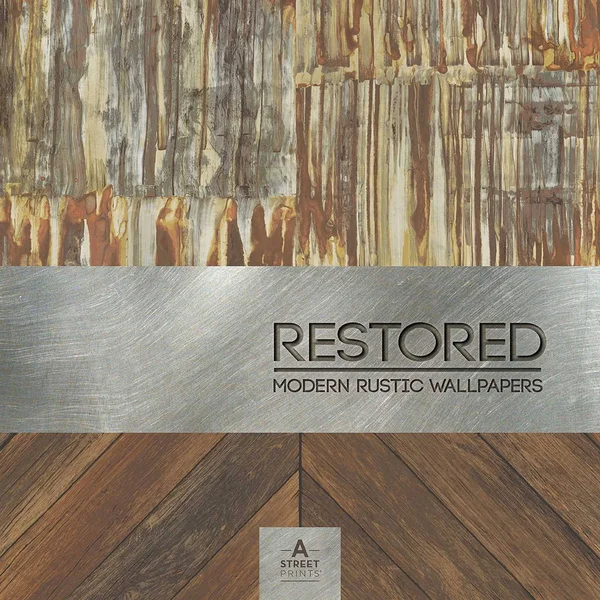 A-street Prints Otto Hammered Metal Wallpaper Bronze